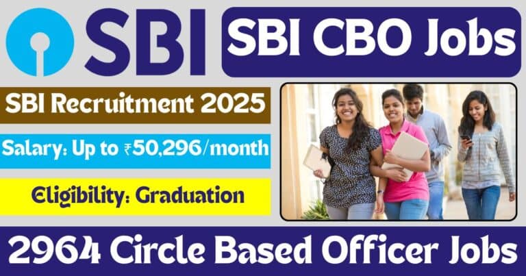 SBI Bank CBO Recruitment 2025